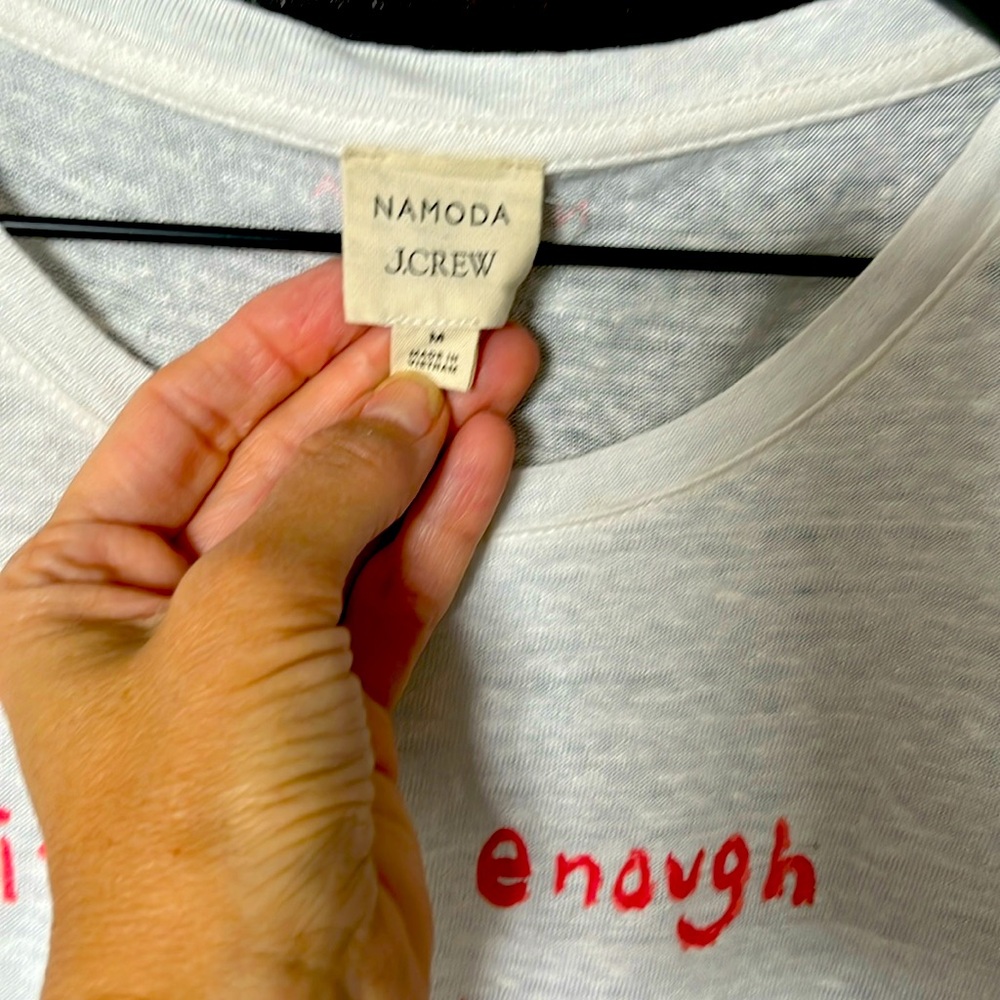 J.Crew X Cassie Namoda tee